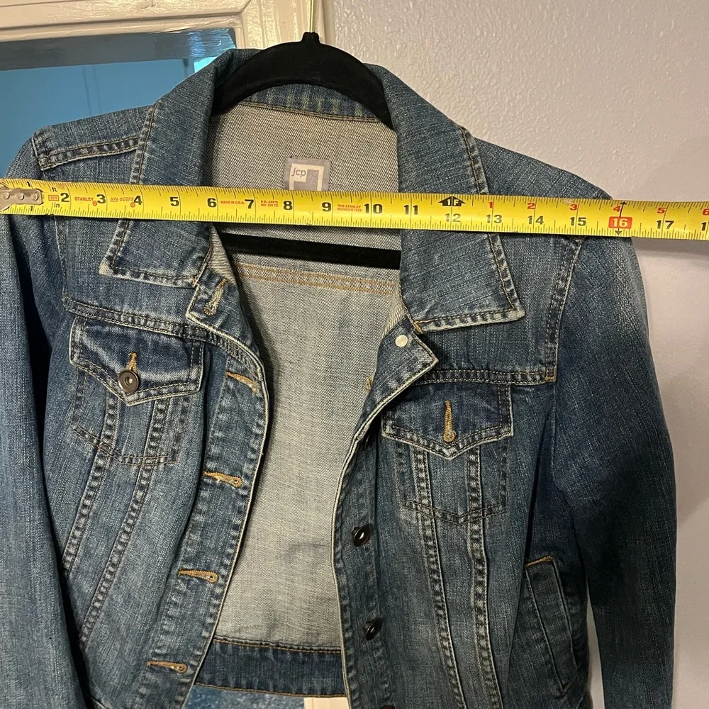 JC Penny Denim Jean Jacket - Picture 5 of 6